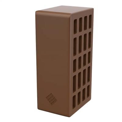 Кирпич лицевой пуст. полуторный Шоколад 250*120*88/1,4НФ/150/1,2/75 (Пермь) поддон 192 шт